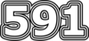 591 — изображение числа пятьсот девяносто один (картинка 7)