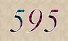 595 — изображение числа пятьсот девяносто пять (картинка 4)