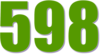 598 — изображение числа пятьсот девяносто восемь (картинка 3)