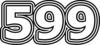 599 — изображение числа пятьсот девяносто девять (картинка 7)