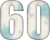 60 — изображение числа шестьдесят (картинка 6)
