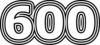 600 — изображение числа шестьсот (картинка 7)