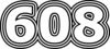 608 — изображение числа шестьсот восемь (картинка 7)