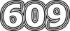 609 — изображение числа шестьсот девять (картинка 7)