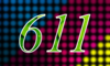 611 — изображение числа шестьсот одиннадцать (картинка 4)