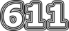 611 — изображение числа шестьсот одиннадцать (картинка 7)