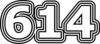 614 — изображение числа шестьсот четырнадцать (картинка 7)