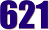 621 — изображение числа шестьсот двадцать один (картинка 3)