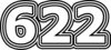 622 — изображение числа шестьсот двадцать два (картинка 7)