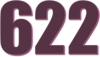 622 — изображение числа шестьсот двадцать два (картинка 3)