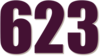 623 — изображение числа шестьсот двадцать три (картинка 3)