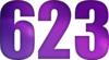 623 — изображение числа шестьсот двадцать три (картинка 6)