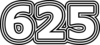 625 — изображение числа шестьсот двадцать пять (картинка 7)