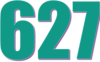 627 — изображение числа шестьсот двадцать семь (картинка 3)