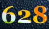 628 — изображение числа шестьсот двадцать восемь (картинка 5)