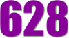 628 — изображение числа шестьсот двадцать восемь (картинка 3)