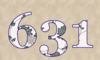631 — изображение числа шестьсот тридцать один (картинка 5)