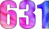 631 — изображение числа шестьсот тридцать один (картинка 6)