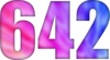 642 — изображение числа шестьсот сорок два (картинка 6)