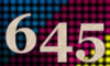 645 — изображение числа шестьсот сорок пять (картинка 5)