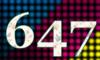 647 — изображение числа шестьсот сорок семь (картинка 5)