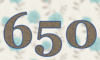 650 — изображение числа шестьсот пятьдесят (картинка 5)