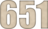 651 — изображение числа шестьсот пятьдесят один (картинка 6)