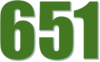 651 — изображение числа шестьсот пятьдесят один (картинка 3)