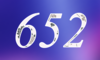 652 — изображение числа шестьсот пятьдесят два (картинка 4)