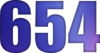 654 — изображение числа шестьсот пятьдесят четыре (картинка 6)