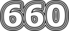 660 — изображение числа шестьсот шестьдесят (картинка 7)