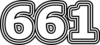 661 — изображение числа шестьсот шестьдесят один (картинка 7)
