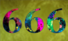 666 — изображение числа шестьсот шестьдесят шесть (картинка 5)