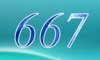667 — изображение числа шестьсот шестьдесят семь (картинка 4)