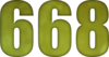 668 — изображение числа шестьсот шестьдесят восемь (картинка 6)