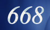 668 — изображение числа шестьсот шестьдесят восемь (картинка 4)