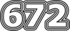 672 — изображение числа шестьсот семьдесят два (картинка 7)