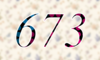 673 — изображение числа шестьсот семьдесят три (картинка 4)