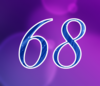 68 — изображение числа шестьдесят восемь (картинка 4)