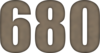680 — изображение числа шестьсот восемьдесят (картинка 6)
