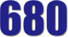 680 — изображение числа шестьсот восемьдесят (картинка 3)