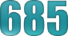 685 — изображение числа шестьсот восемьдесят пять (картинка 6)