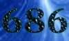 686 — изображение числа шестьсот восемьдесят шесть (картинка 5)