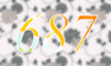 687 — изображение числа шестьсот восемьдесят семь (картинка 4)