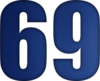 69 — изображение числа шестьдесят девять (картинка 6)