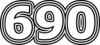 690 — изображение числа шестьсот девяносто (картинка 7)