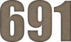 691 — изображение числа шестьсот девяносто один (картинка 6)