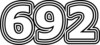 692 — изображение числа шестьсот девяносто два (картинка 7)