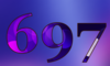 697 — изображение числа шестьсот девяносто семь (картинка 5)