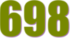 698 — изображение числа шестьсот девяносто восемь (картинка 3)